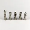 2021 G2 Titanium Carb Cap Roken Tool 14mm 18mm Ti Dab Gereedschap Eén Gat met Koolhydraten Caps past op Domeless Nails1198819