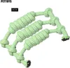 Pet dog toy cotton rope woven ball teeth resistance training funny puppy cat chews bite toys pets supplies