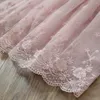 Meninas Vestido Cute Lace Tulle Outfits 2021 Winter Girl Vestidos para festa de menina Aniversário Pron Cerimônias Infantil Vestido 3 5 7 8yrs Q0716