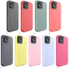 Przypadki telefoniczne dla iPhone'a 12 Mini 11 Pro 8 7 Plus SE X XR XS MAX MAX SHIP Absorpcja Zderzak Design 360 ° Osłona ochronna