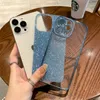 輝くキラキラの粉の粉の焼き付きの携帯電話ケースiPhone iPhone 11 12 13 Pro最大X XR XS 7 8プラスソフトTPU耐衝撃カバー