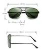 Herrsolglasögondesigner Lyx 2021 Metall Helbåge 1004 kvinnor Klassisk Vintage Aviator Pilot Cykling Köra Wayfarers Modeglasögon utomhussolglasögon