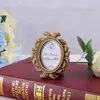 Frames 2 Pieces Mini Resin Oval Po Frame Wedding Baby Shower Party Birthday Favor Gift Souvenirs Place Card Holder