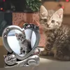 LASODY I Love Cat and Dog Picture Frame Memorial Gifts для домашней кошки навсегда в моем сердце Ангел Фрейм с Woof Meow Element H1118676229