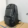 SAC A DOS 2021 Luxury Big Backpack Black School Waterproof Bag Pack Trendy Woven Light Pu Leathersacksメンズラップトップバッグ26881795283