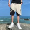 varsanol menの夏のカジュアルショートパンツの緩いElascic waistショートパンツメンズショートパンツ210601