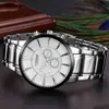 Men Watch Brand Curren Fashion Business Sport Male Clock Full Steel Quartz Wristwatch Waterproof Hodinky Horloges Mannens Saat Q0524