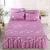 Inicio hotel cubierta Falda Falda Hoja Colchón Protector Spread Ding Pillowcase F0393 210420