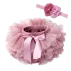 Baby Girls TutuSkirt Bow Gauze Skirts Designer Clothes Kids Girls With Headband PP Short Dress Baby Princess Skirts Baby Clothes 06288087