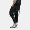 Heyguys Suche męskie spodnie kieszonkowe Pełna długość Mężczyźni Hiphop Joggers Spodnie Plus Rozmiar Spodnie Mężczyźni Pas Kobiet Streetwear 210707