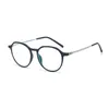 Cadres de lunettes de soleil de mode Cadres de lunettes de blocage de lumière bleue pour hommes et femmes Lunettes de prescription Full Rim Alliage de plastique Forme ovale High Qu