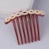 Hair Clips Barrettes Arrival Elegant Bridal Jewelry Plastic Comb With Rhinestone Combs For Women Girls Wedding Accessories Bijou5601895