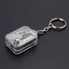 Keychains Kids Diy Music Box Movement Keychain Handy Crank Musical Case Fashion Jewelry Smal22