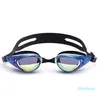 Piscine Accessoires Lunettes de natation Gel 100% Silice Gel imperméable et antibrouillard