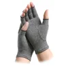 Cycling Gloves Comfy Brace Arthritis Hand Compression Glove, Fingerless Breathable Wicking Fabric Alleviate Rheumatoid Pains Therapy Wristba