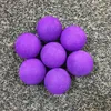 10pcs / lot balles de golf en mousse EVA balles en éponge douce pour balles de pratique de swing de golf en plein air pour l'entraînement de golf / tennis solide 7 couleurs 973 Z2