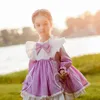 Bébé fille à manches longues espagnol turc Vintage Robe automne enfants Lolita princesse Robe de bal pour la fête de noël Robe 210615