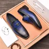 A1 2021Mens платья обувь мода элегантные формальные свадебные туфли дизайнерские мужские скольжения на офисе Оксфордские туфли для мужчин роскошные мужские туфли 38-45