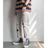 Hiphop zweetbroek borduurwerk Japanse stijl broek sweatbroek streetwear mannen joggers track casual lading broek 211112