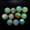 Cabochon rond en opale éthiopienne naturelle 6x6mm pierres précieuses en vrac H1015