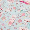 Cartoon giapponese Twin Stars Sleepwear per le donne Estate Camicia e pantaloncini Set Lolita Girls Soft Melody Pigiama Homewear Camicia da notte 210809