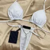 Sexy Thongs Swimsuit Bikini Set Women hardware Swimwear Mix 6 Colors Bath Suit Fast Ship Bathing Suits pad tags