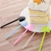 Disponibla färgglada hjärtformade spade kärlekssked dessert glass skedar grossist