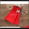 Kleding Baby Kinderen Zwangerschapsafvoer 2021 Girls Fashion Wool Bow Mouwloos Party For Girl 2 3 4 5 6 jaar Baby Princess Dre3405548