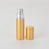 New5ml portátil mini frasco de perfume recarregável de alumínio com spray recipientes de composição vazio com atomizador para o transporte marítimo de viajante RRD10863