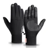 Sports Gloves Winter Men Non-slip Touch Screen Warm Cold Cycling Plus Velvet Windproof Outdoor Skiing Waterproof