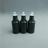 10 ml plastikowej kropli do oleju eterycznego olejku eterycznego czarny kroplowanie perfum Polek do pakowania 100pcs bezpłatna wysyłka