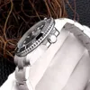 ساعة رجالي ميكانيكية أوتوماتيكية 40 مللي متر بإطار سيراميك فضي حزام من الفولاذ المقاوم للصدأ الحياة مقاوم للماء Montre De Luxe ساعات يد رجال الأعمال الكلاسيكية