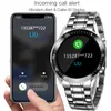 Luksusowa marka męskie zegarek 2021 Nowy stalowy zespół fitness zegarek tętna aktywność ciśnienia krwi Tracker Smart Watch for Men8931408