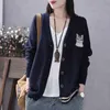 Printemps et automne vêtements pour femmes nouveau manteau pull cardigan Y0825