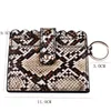 Leather PU Multi-card Slot Credit Card Bag Holder Fashion Keychain Cards Bags for Women KKB7478