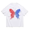 Butterfly T-shirt Men Summer Oversized Men Women Tshirts Streetwear Men's Tee Shirts 210603