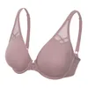 Feminino não acolchoado sem costura subawire Front Fechar Bra Racerback Plus Tamanho 32-42 B C D DD E F 210728