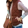 Heren Vesten Lithing Vrouwen Winter Mouwloze Jas Mode Slanke Stand Vest Jassen Vrouwelijke Herfst Dames Winddicht Warm Warme Coat 2021