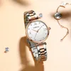 Frauen Kristall Uhr CRRJU Mode Luxus Uhr für Frauen Diamant Wasserdichte Quarz Damen Edelstahl Uhr relogio feminino 210517