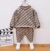 Fashion Kids Clothes Boy Sets Cotton SweaterShirtPants 2PC Children Spring Autumn Girls Clothing Sport Outfits baby clothing set