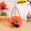Presentförpackning Halloween godisväska Kreativa pumpa tygväskor Barnfestrick eller behandla hinkar W-00792