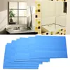 Wall Stickers 9 Pcs Acrylic Mirror Tile Sticker Square Self Adhesive Room Decor Stick Modern Art DIY Home Decoration Wallpaper