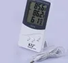 TA318高品質デジタルLCD屋内/屋外温度計機器湿原計温度湿度サーモハイグロメーターMINI MAX 200ピースSN4257