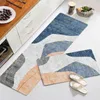 Anti-slip Long Kitchen Mat Modern Geometric Absorbent Bath Carpet Bedroom Living Room Floor Area Rug Entrance Doormat Prayer Pad 211109