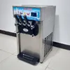 Tatlı Yoğurt Yumuşak Dondurma Makinesi Otomat Paslanmaz Çelik