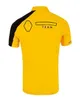 Erkek Tişörtleri F1 Team Polo Jersey 2021 Yeni F1 Gömlek Yakel Tişört Aynı Özelleştirme 3M411