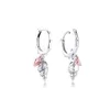 Heart & Conch Shell Hoop Earrings 2020 Summer Girl jewelry for Woman S925 Youth Sterling Silver