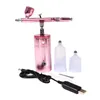 Nail Art Kits Airbrush Set Portable Mini Electric Spray Gun Kit Action Air Pump For Painting Model Tattoo9787325
