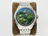 G8 B01 timing watch diameter 42 mm Asia 7750 movement double-sided anti-glare treatment sapphire glass mirror 316L fine steel case272r