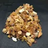 Yoowei 500g Oregelbundna Healing Original Chips Stone Rare Baltic Natural Amber Pärlor Kudde Gör för god sömn